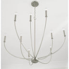 Capital Lighting 452191BN Brushed Nickel 35.25''w X 32.50''h 8-light Chandelier In Brushed Nickel Image 4