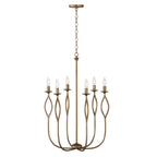 Capital Lighting 452561ML Mystic Luster 22''w X 32.25''h 6-light Chandelier In Mystic Luster Image 5