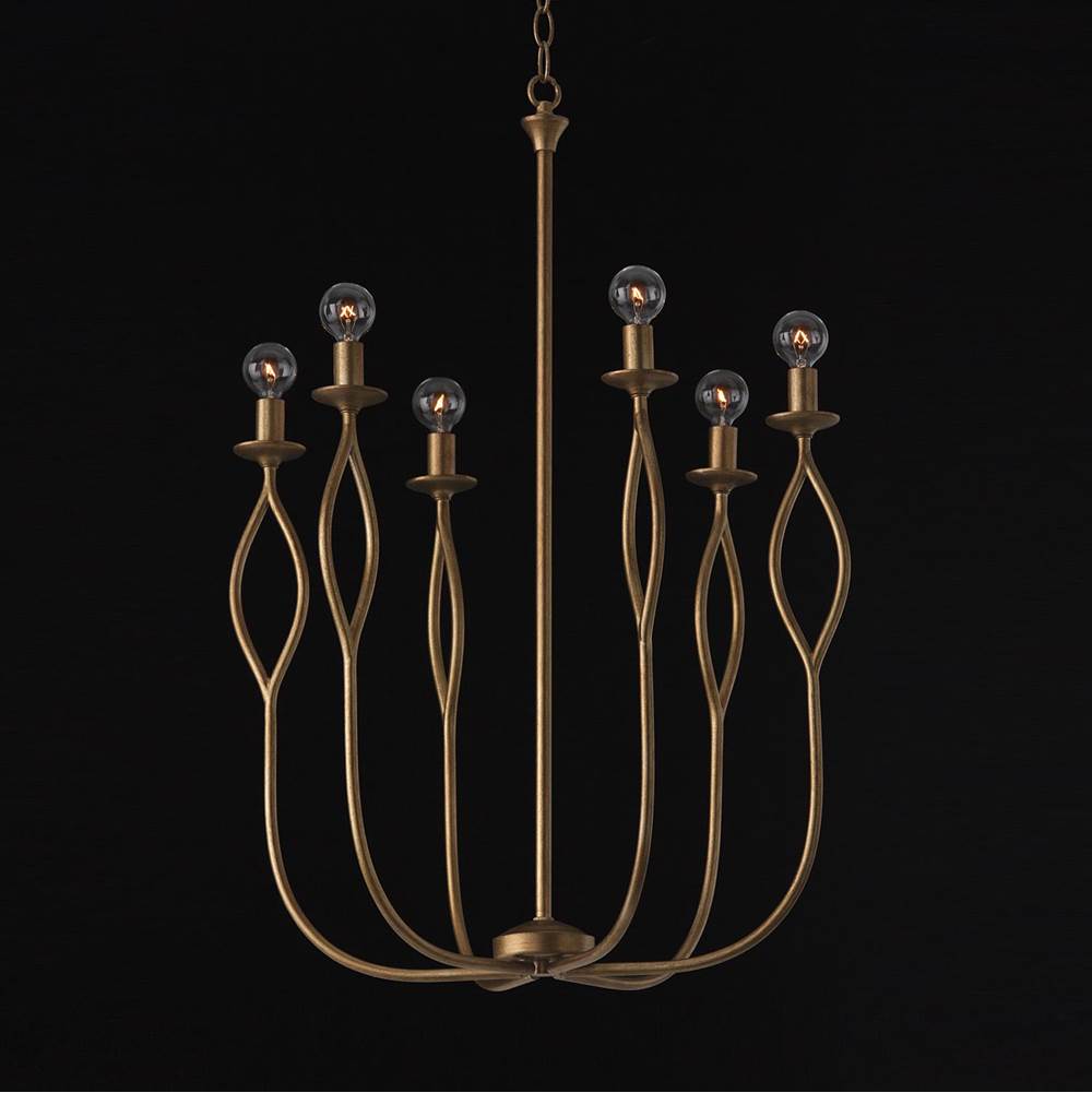 Capital Lighting 452561ML Mystic Luster 22''w X 32.25''h 6-light Chandelier In Mystic Luster Image 8