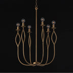 Capital Lighting 452561ML Mystic Luster 22''w X 32.25''h 6-light Chandelier In Mystic Luster Image 8