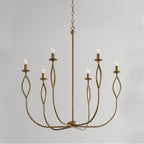 Capital Lighting 452562ML Mystic Luster 30.50''w X 32''h 6-light Chandelier In Mystic Luster Image 4