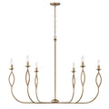 Capital Lighting 452563ML Mystic Luster 44''w X 32''h 6-light Chandelier In Mystic Luster Image 1