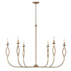 Capital Lighting 452563ML Mystic Luster 44''w X 32''h 6-light Chandelier In Mystic Luster Image 1