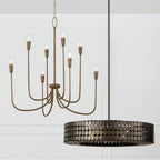 Capital Lighting 456881MZ Mystic Bronze 33'' W X 32'' H 8-light Chandelier In Mystic Bronze Image 2