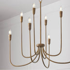 Capital Lighting 456881MZ Mystic Bronze 33'' W X 32'' H 8-light Chandelier In Mystic Bronze Image 4