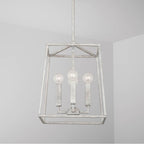 Capital Lighting 537641MS Mystic Sand 12'' W X 15'' H 4-light Lantern Foyer Pendant In Mystic Sand Image 3