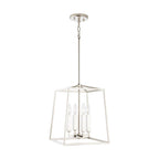 Capital Lighting Thea 12'' W X 15'' H 4-light Lantern Foyer Pendant In Aged Brass