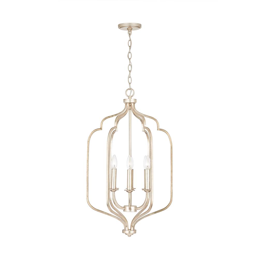 Capital Lighting 538761WG Winter Gold 18'' W X 30.5'' H 6-light Foyer Pendant In Winter Gold Image 2