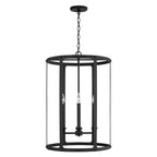 Capital Lighting 544941BI Black Iron 19'' W X 29.5'' H 4-light Foyer In Black Iron Image 1