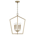 Capital Lighting 545941AD Aged Brass 17'' W X 22'' H 4-light Foyer In Aged Brass Image 1