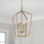 Capital Lighting 545941AD Aged Brass 17'' W X 22'' H 4-light Foyer In Aged Brass Image 2