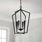 Capital Lighting 545941MB Matte Black 17'' W X 22'' H 4-light Foyer In Matte Black Image 2