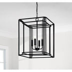 Capital Lighting 546041MB Matte Black 16'' W X 22.5'' H 4-light Foyer In Matte Black Image 2