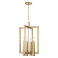 Capital Lighting 549641AD Aged Brass 14''w X 22''h 4-light Foyer In Aged Brass Image 1