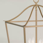 Capital Lighting 550641MA Matte Brass 15.75''w X 25.5''h 4-light Foyer Pendant Lantern In Matte Brass Image 4