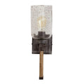 Capital Lighting 634911UW-482 Urban Wash 5'' W X 17.5'' H X 7'' E 1-light Stone Seeded Glass Sconce In Distressed Urban Wash Image 1