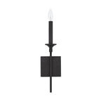 Capital Lighting 637311BI Black Iron 5'' W X 17'' H X 5'' E 1-light Sconce In Black Iron Image 4