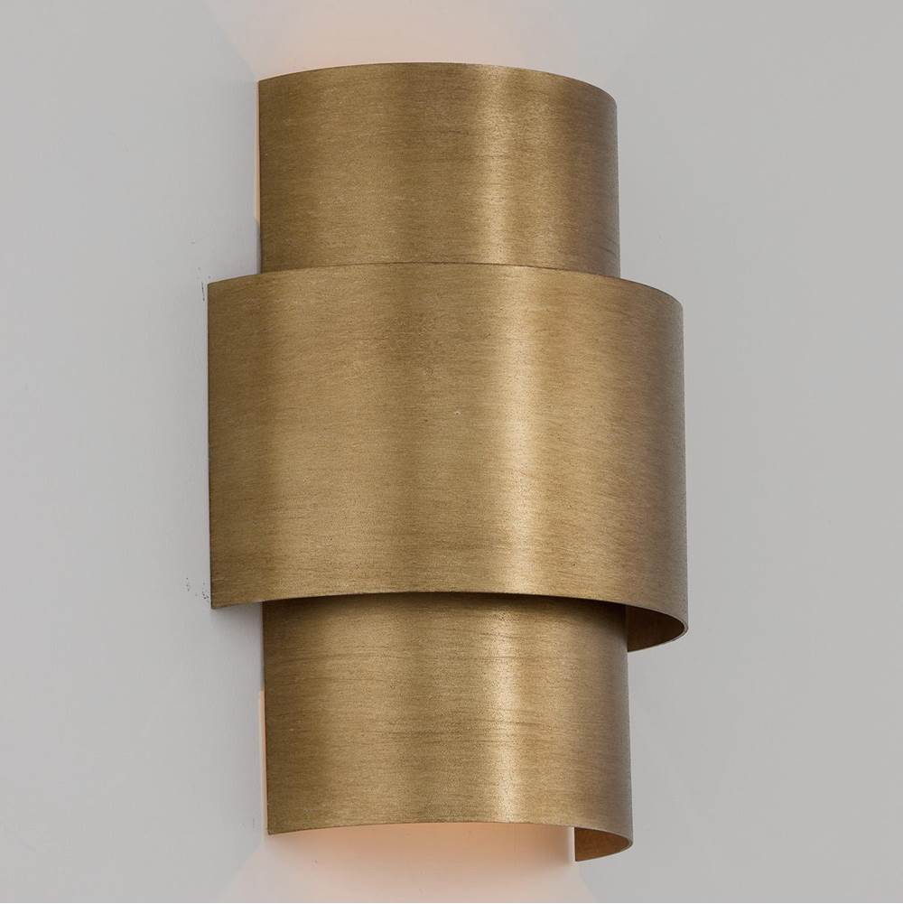 Capital Lighting Jude 10.75'' W X 15'' H 2-light Flush Mount Sconce In Mystic Luster