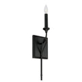Capital Lighting Bentley 5'' W X 19'' H X 5'' E 1-light Sconce In Black Iron