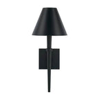 Capital Lighting Holden 8'' W X 19'' H 1-light Sconce In Aged Brass With Metal Shade With White Interior