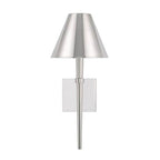 Capital Lighting Holden 8'' W X 19'' H 1-light Sconce In Aged Brass With Metal Shade With White Interior