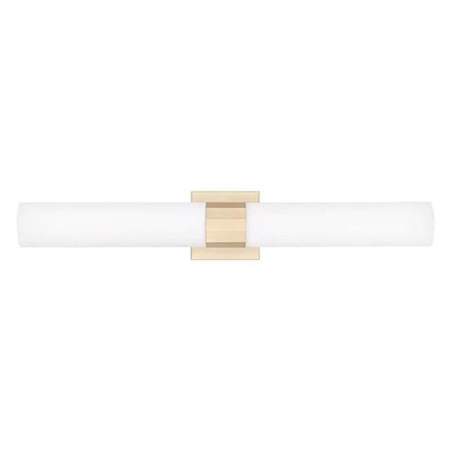Capital Lighting Sutton 5''w X 29''h 2-light Dual Sconce In Matte Black With Soft White Glass
