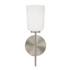 Capital Lighting 648811BN-542 Brushed Nickel 5''w X 14''h 1-light Sconce In Brushed Nickel With Soft White Glass Image 3