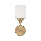 Capital Lighting 648911AD-541 Aged Brass 5.5''w X 13.75''h 1-light Sconce In Aged Brass With Soft White Glass Image 3