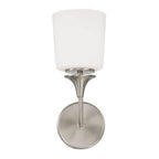Capital Lighting 648911BN-541 Brushed Nickel 5.5''w X 13.75''h 1-light Sconce In Brushed Nickel With Soft White Glass Image 3