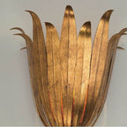 Capital Lighting Eden 13''w X 13.75''h 1-light Botanical Sconce In Antique Gold
