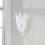 Capital Lighting 649511XW Textured White 13''w X 13.75''h 1-light Botanical Sconce In Textured White Image 4