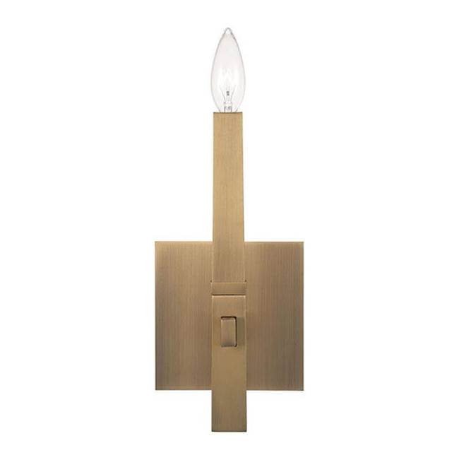 Capital Lighting 649611AD Aged Brass 5.5''w X 11.25''h X 1-light Sconce In Aged Brass Image 3