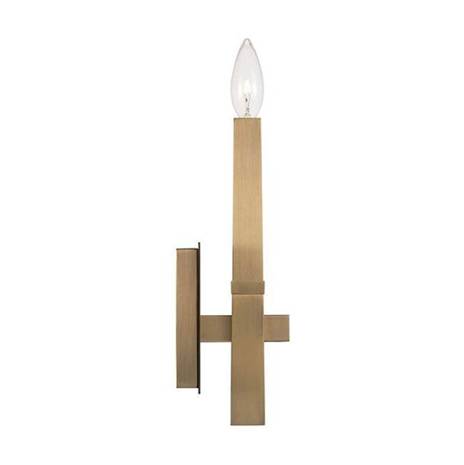 Capital Lighting 649611AD Aged Brass 5.5''w X 11.25''h X 1-light Sconce In Aged Brass Image 2