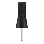 Capital Lighting 651311MB Matte Black 6.75''w X 24.50''h 1-light Modern Metal Sconce In Matte Black With White Interior Image 5