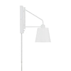 Capital Lighting 651311WE Matte White 6.75''w X 24.50''h 1-light Modern Metal Sconce In White Image 3