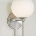 Capital Lighting 652111BN-548 Brushed Nickel 6.50''w X 15.25''h 1-light Circular Globe Sconce In Brushed Nickel Image 5