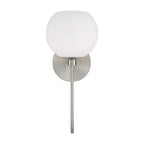 Capital Lighting 652111BN-548 Brushed Nickel 6.50''w X 15.25''h 1-light Circular Globe Sconce In Brushed Nickel Image 4
