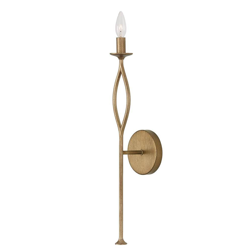 Capital Lighting 652511ML Mystic Luster 5''w X 23''h 1-light Sconce In Mystic Luster Image 1