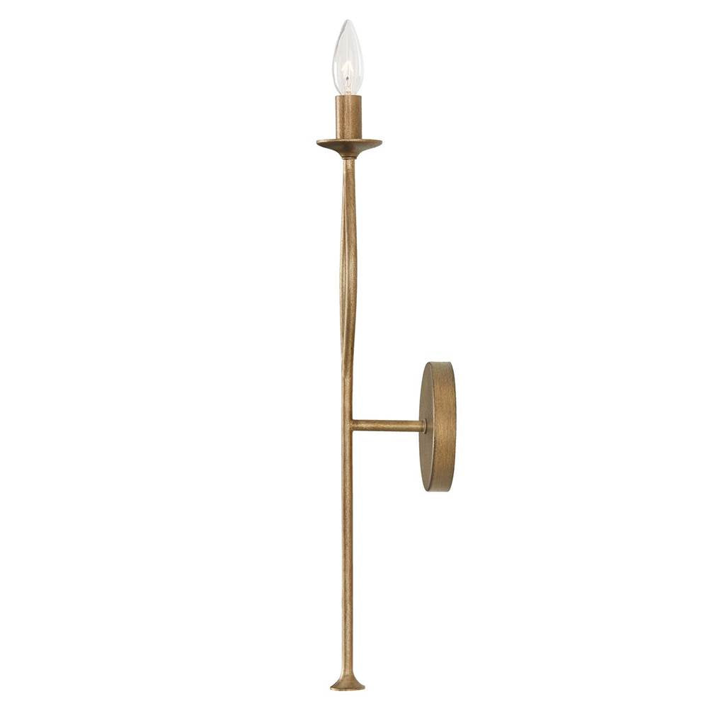 Capital Lighting 652511ML Mystic Luster 5''w X 23''h 1-light Sconce In Mystic Luster Image 3