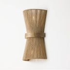 Capital Lighting 652821MA Matte Brass 9''w X 16.25''h 2-light Sconce In Matte Brass With Mango Wood And Handwrapped Natural Jute Rope String Image 5