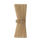 Capital Lighting 652821MA Matte Brass 9''w X 16.25''h 2-light Sconce In Matte Brass With Mango Wood And Handwrapped Natural Jute Rope String Image 2