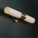 Capital Lighting 653221MA Matte Brass 25.25''w X 5''h 2-light Dual Sconce In Matte Brass With Soft White Glass Image 6