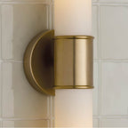Capital Lighting 653221MA Matte Brass 25.25''w X 5''h 2-light Dual Sconce In Matte Brass With Soft White Glass Image 8