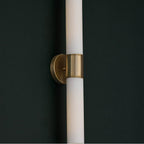 Capital Lighting 653221MA Matte Brass 25.25''w X 5''h 2-light Dual Sconce In Matte Brass With Soft White Glass Image 7