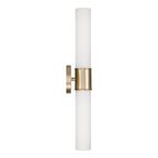 Capital Lighting 653221MA Matte Brass 25.25''w X 5''h 2-light Dual Sconce In Matte Brass With Soft White Glass Image 2