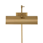 Capital Lighting 653711AD Aged Brass 4''h X 16''w Adjustable Pivoting Picture Light Wall Sconce In Aged Brass With Optional Plug-in And Cord Cover Image 4