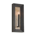 Capital Lighting 654011EB Espresso Stain,Black 8.5'' W X 20'' H 1-light Candle Sconce In Matte Black And Handcrafted Mango Wood In Espresso Stain Image 1