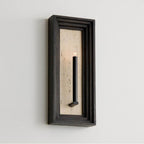 Capital Lighting 654011EB Espresso Stain,Black 8.5'' W X 20'' H 1-light Candle Sconce In Matte Black And Handcrafted Mango Wood In Espresso Stain Image 4