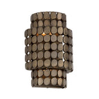 Capital Lighting 654121DR Dark Brass 10.25'' W X 14.75'' H Flush Mount Medallion Wall Sconce In Dark Brass Image 1