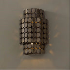 Capital Lighting 654121DR Dark Brass 10.25'' W X 14.75'' H Flush Mount Medallion Wall Sconce In Dark Brass Image 2